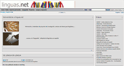 Desktop Screenshot of linguas.net